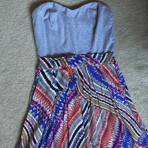 Strapless dress from Target